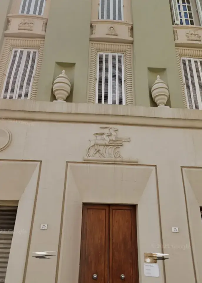 Ingresso dello studio in Corso Vittorio Emanuele II a Cagliari